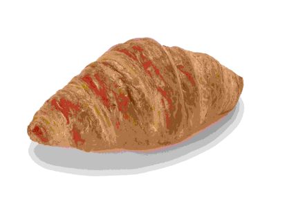 Bild von Hie. GTG Mini-Croissant