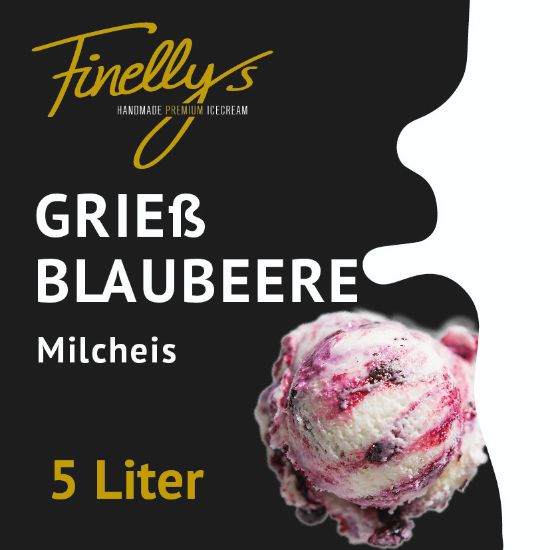 Bild von Finelly`s Grieß Blaubeere