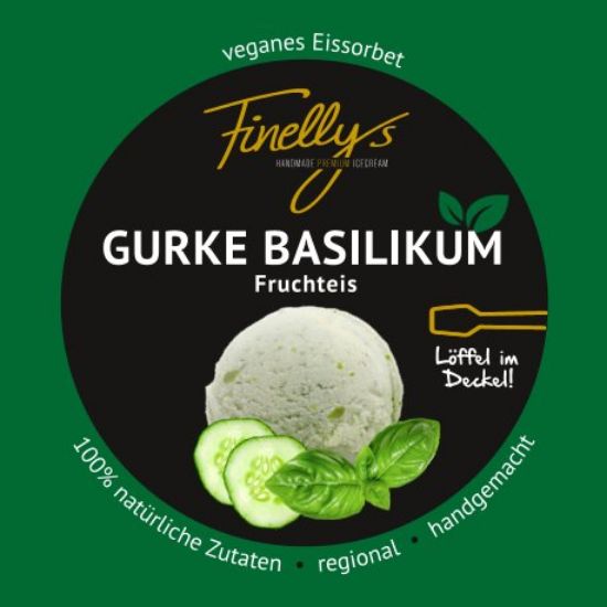 Bild von Finelly`s Cup Gurke Basilikum