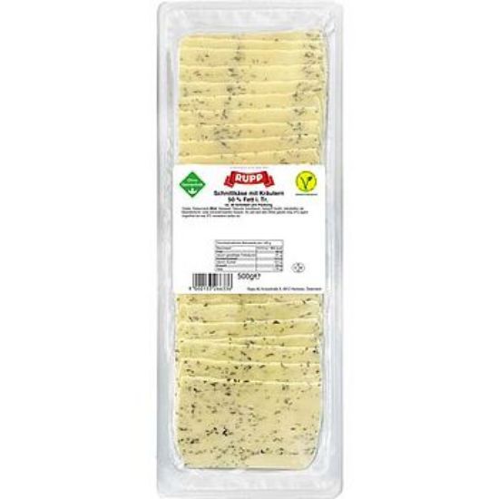 Bild von Kräuter Käse-Scheiben 500g