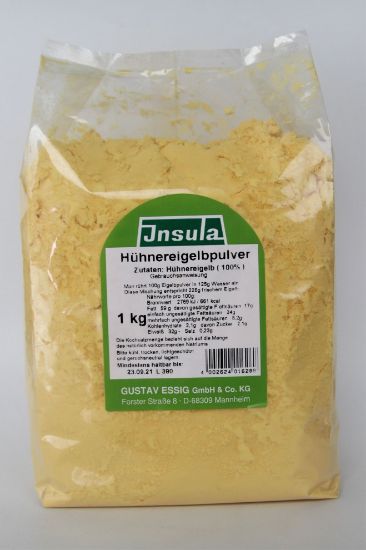 Bild von Hühnereigelbpulver