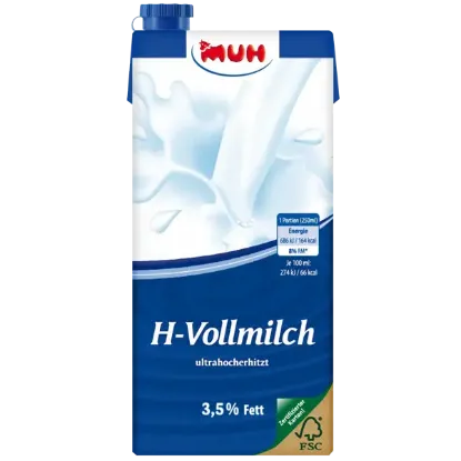 Bild von H-Milch 3,5% Fett, 1l (60)