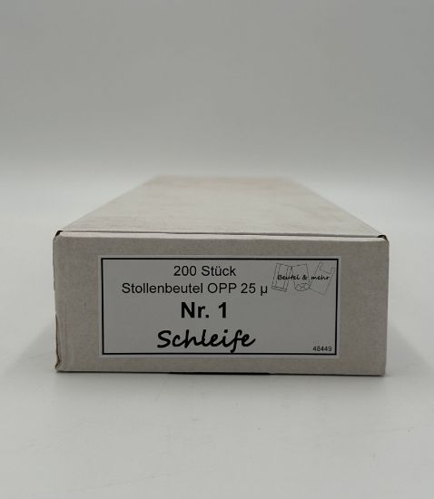 Bild von Stollenbeutel Gr.1 110x360mm