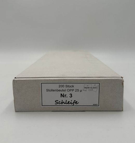 Bild von Stollenbeutel Gr.3 160x485mm