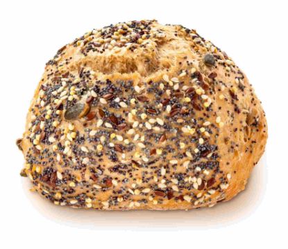 Bild von Bauernbrötchen mit Saaten