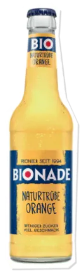 Bild von @Bionade naturtrübe Orange