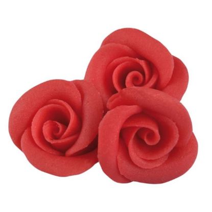 Bild von @Jacobi  Marzipan-Rosen, rot