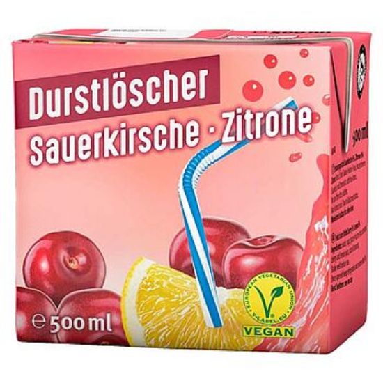 Bild von Durstl. Kirsch/Zitrone 0,5ltr.