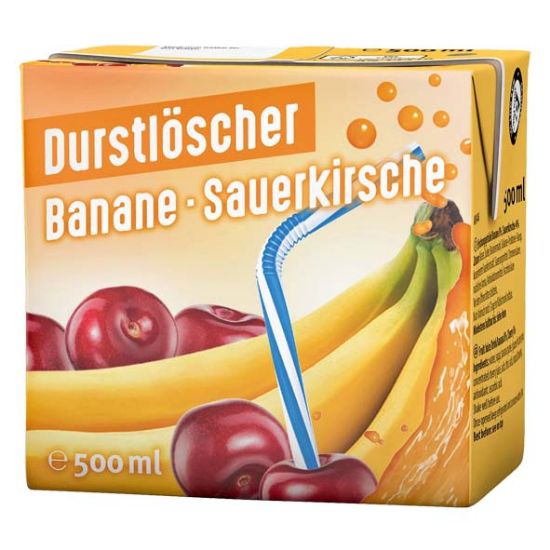 Bild von Durstl. Banane/Kirsch 0,5ltr.