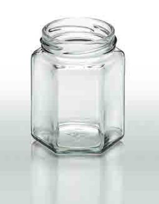 Bild von Marmeladengläser 6eckig (253)