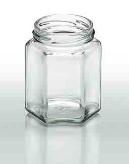 Bild von Marmeladengläser 6eckig (253)