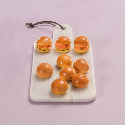 Bild von @Hie. Mini Briochebrötchen FB