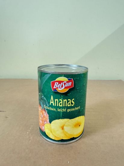 Bild von Ananas-Scheiben 580ml ATG340g