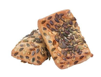 Bild von @DEH Kürbiskernbrötchen,halbg.